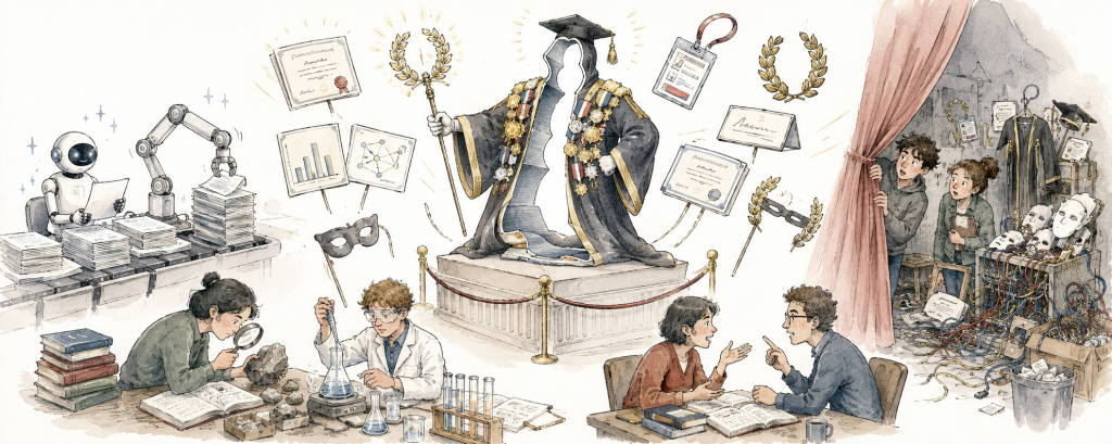 学术真正的危机,不是AI会写论文, 而是我们只会认头衔——胡翌霖谈如何让知识重新接受检验